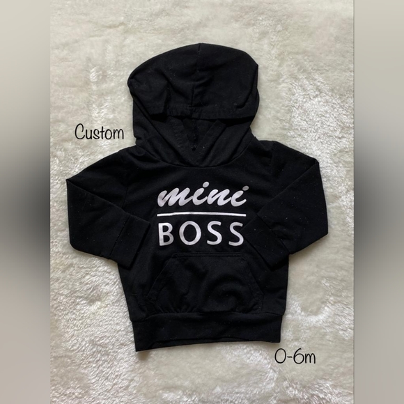 Mini Boss black hoodie - Picture 1 of 2